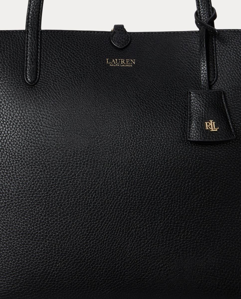 Mala tote reversível preta e cinzenta Preto-6