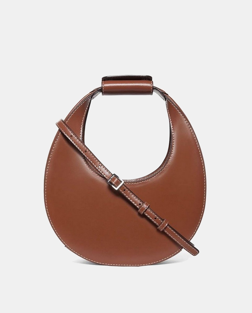 Mala Tipo Tote Modelo Moon - Preto Camel-1
