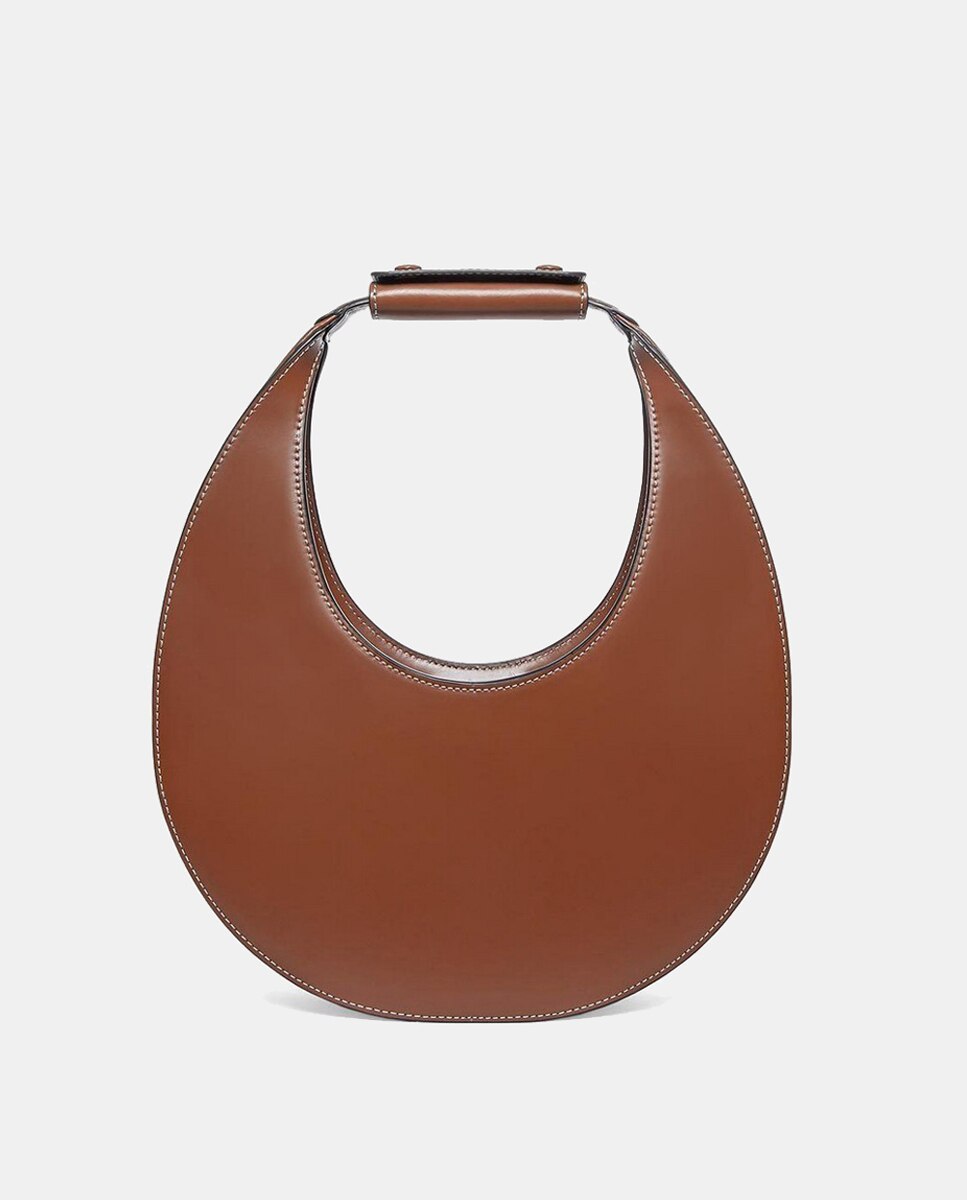 Mala Tipo Tote Modelo Moon - Preto Camel-2