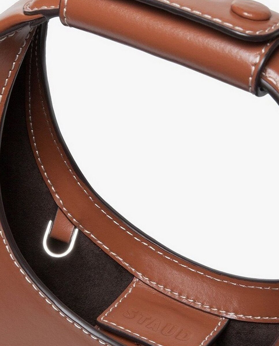 Mala Tipo Tote Modelo Moon - Preto Camel-3