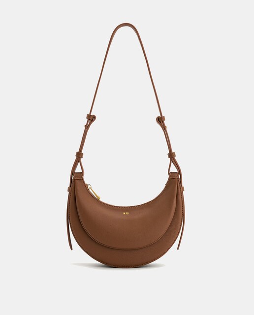 Imagem 0 de Mala a Tiracolo Modelo Sharon - Castanho