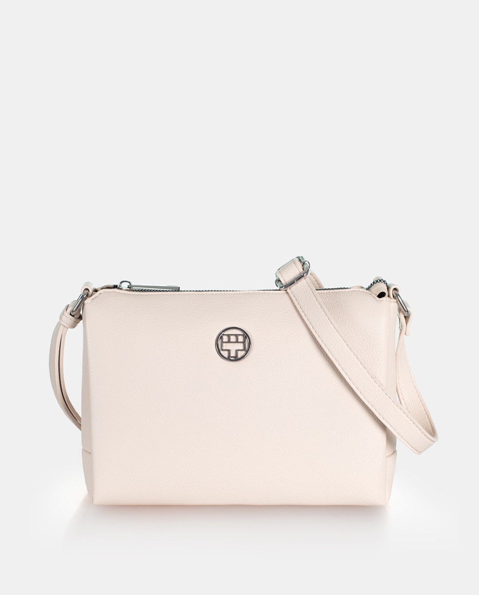 Mala a Tiracolo com Alça Ajustável Cru-1