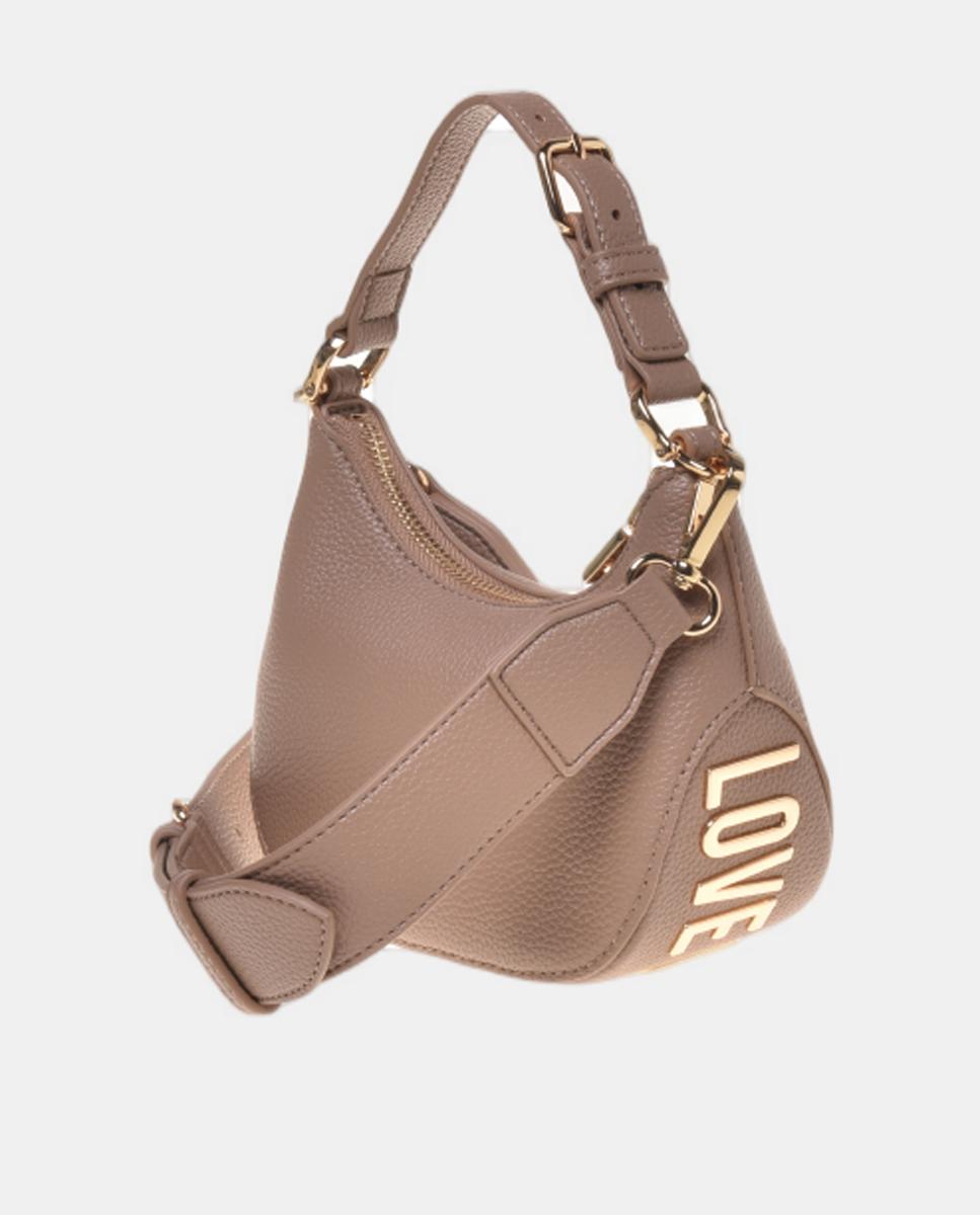 Mini Mala com Alça de Tiracolo Amovível - Bege Bege-2