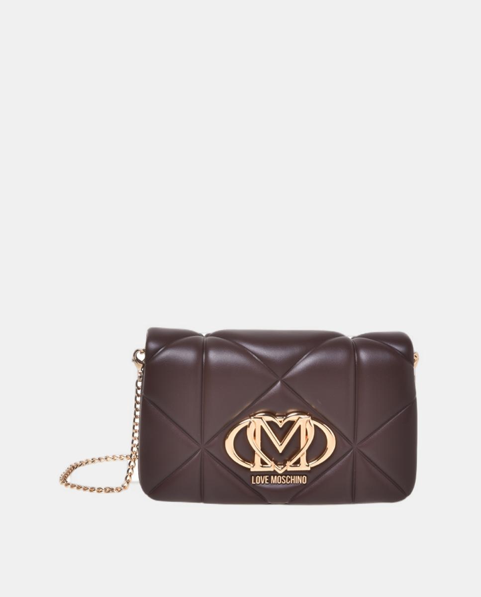 Mala com Alça de Tiracolo Amovível Castanho-1