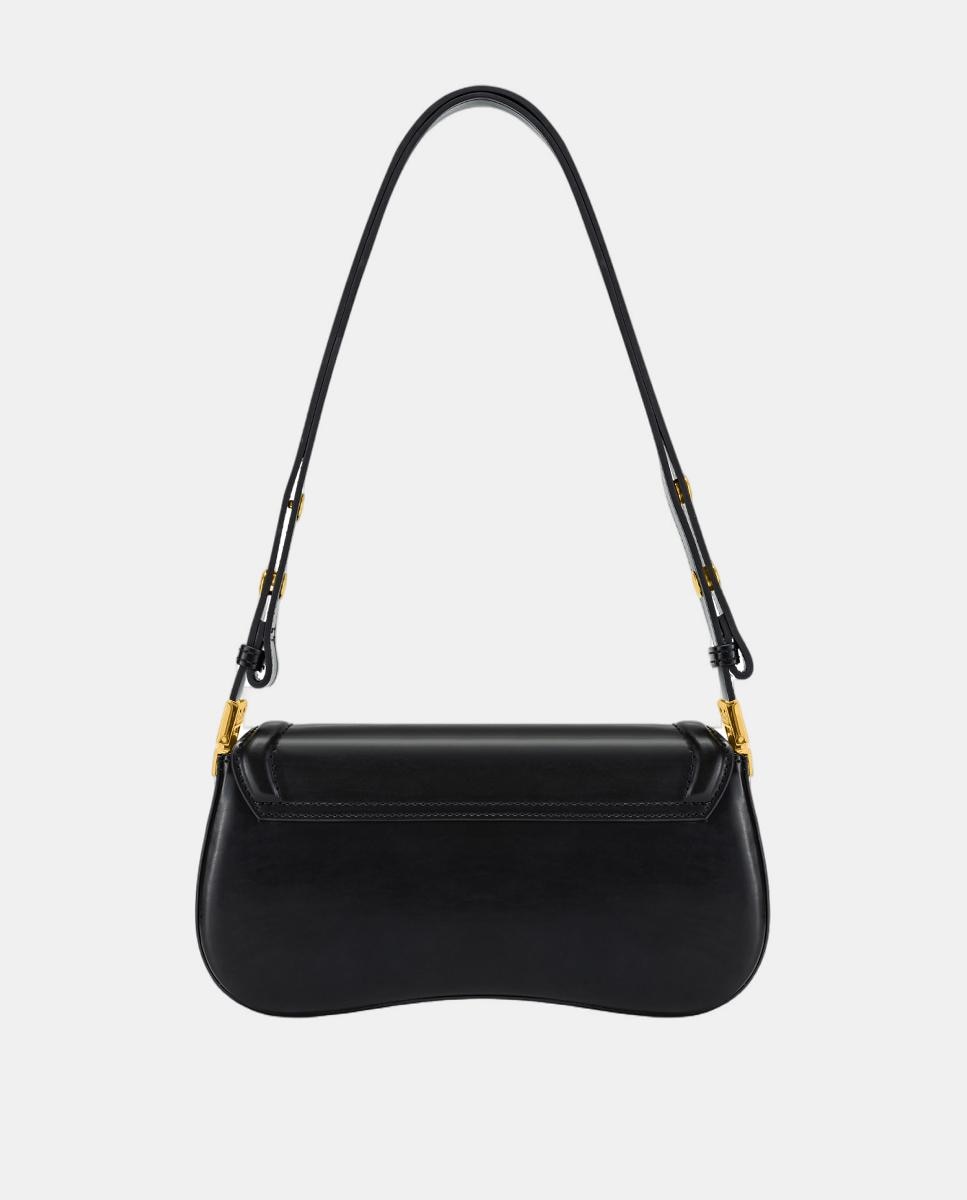 Mala de Ombro Modelo Joy - Preto Preto-2