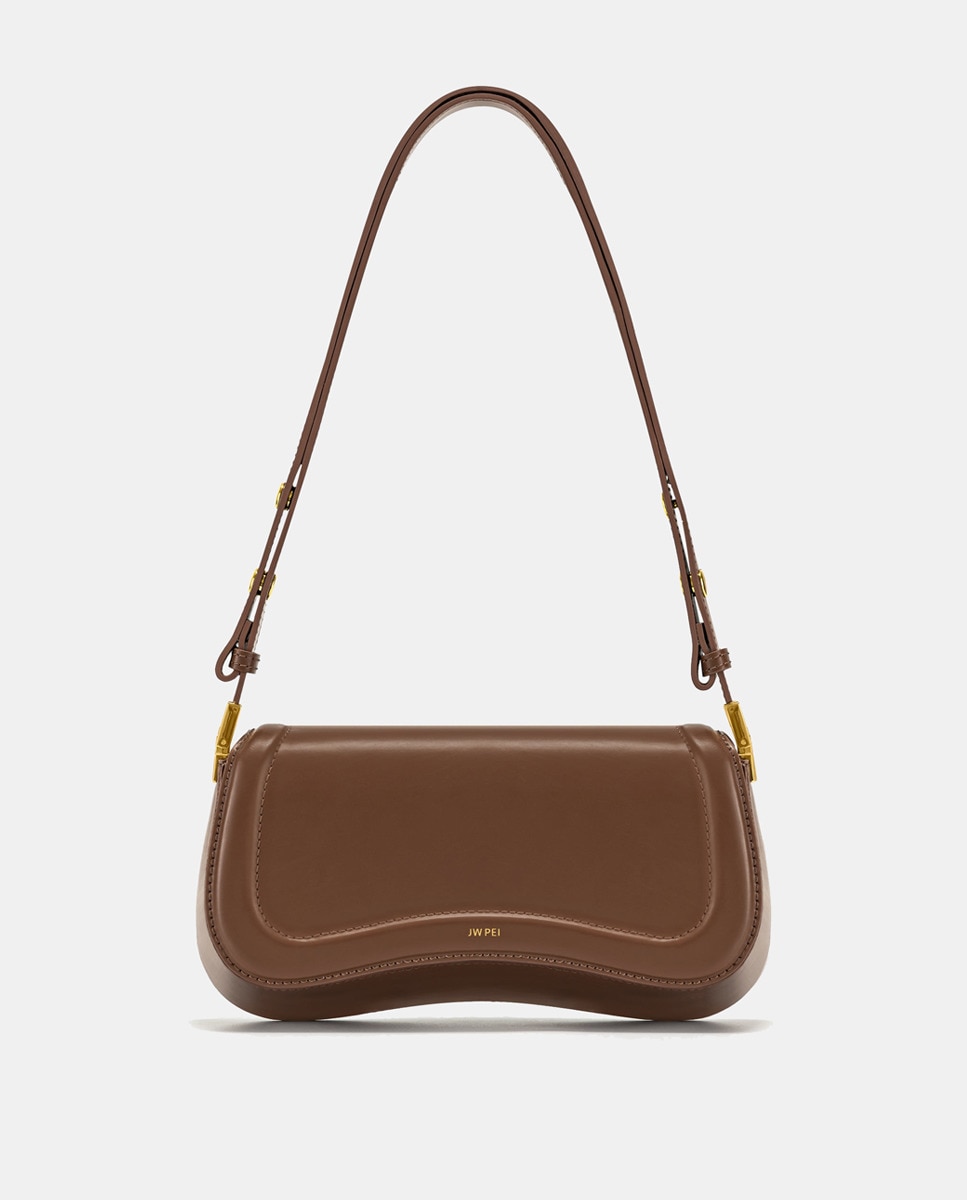 Mala de Ombro Modelo Joy - Castanho Castanho-1