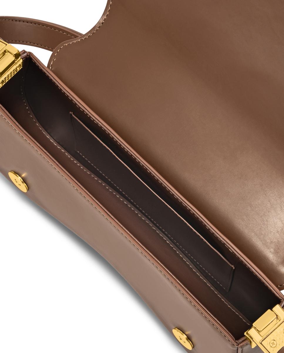 Mala de Ombro Modelo Joy - Castanho Castanho-4
