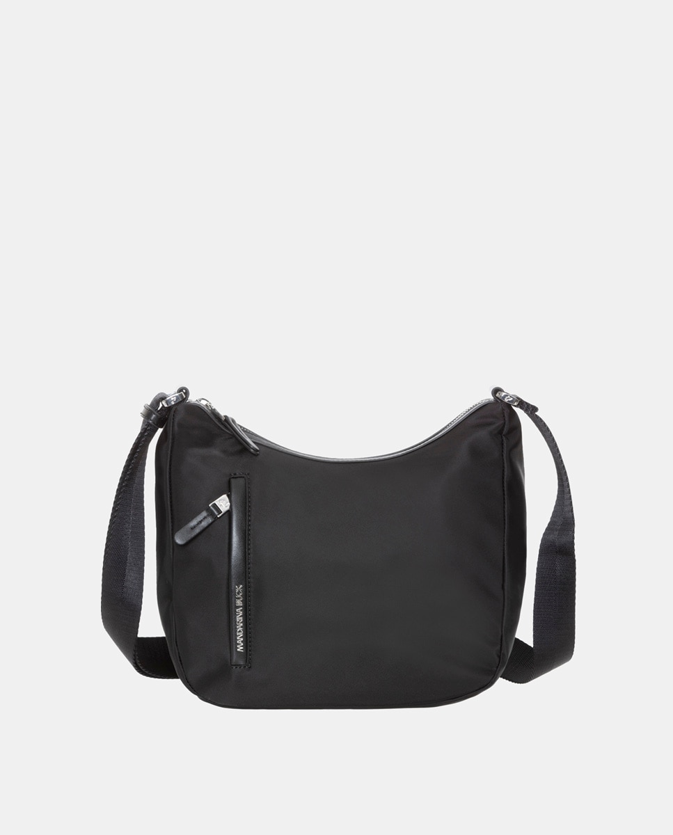 Mala a Tiracolo Média - Preto Preto-1