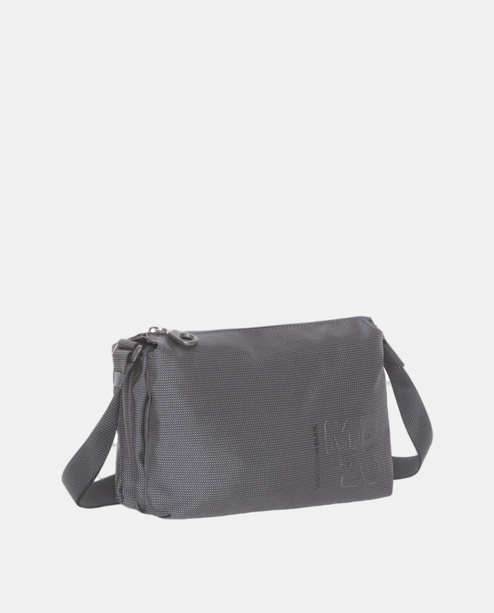 Mala a Tiracolo Pequena - Cinzento Cinzento-escuro-2