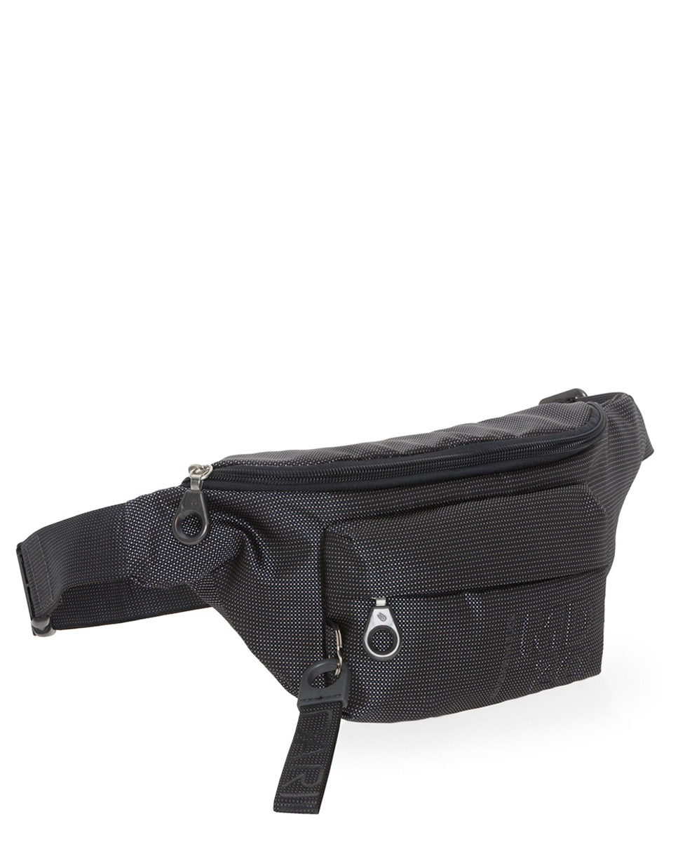 Riñonera en tejido con cremallera - Mandarina Duck - Gris oscuro Gris oscuro-2