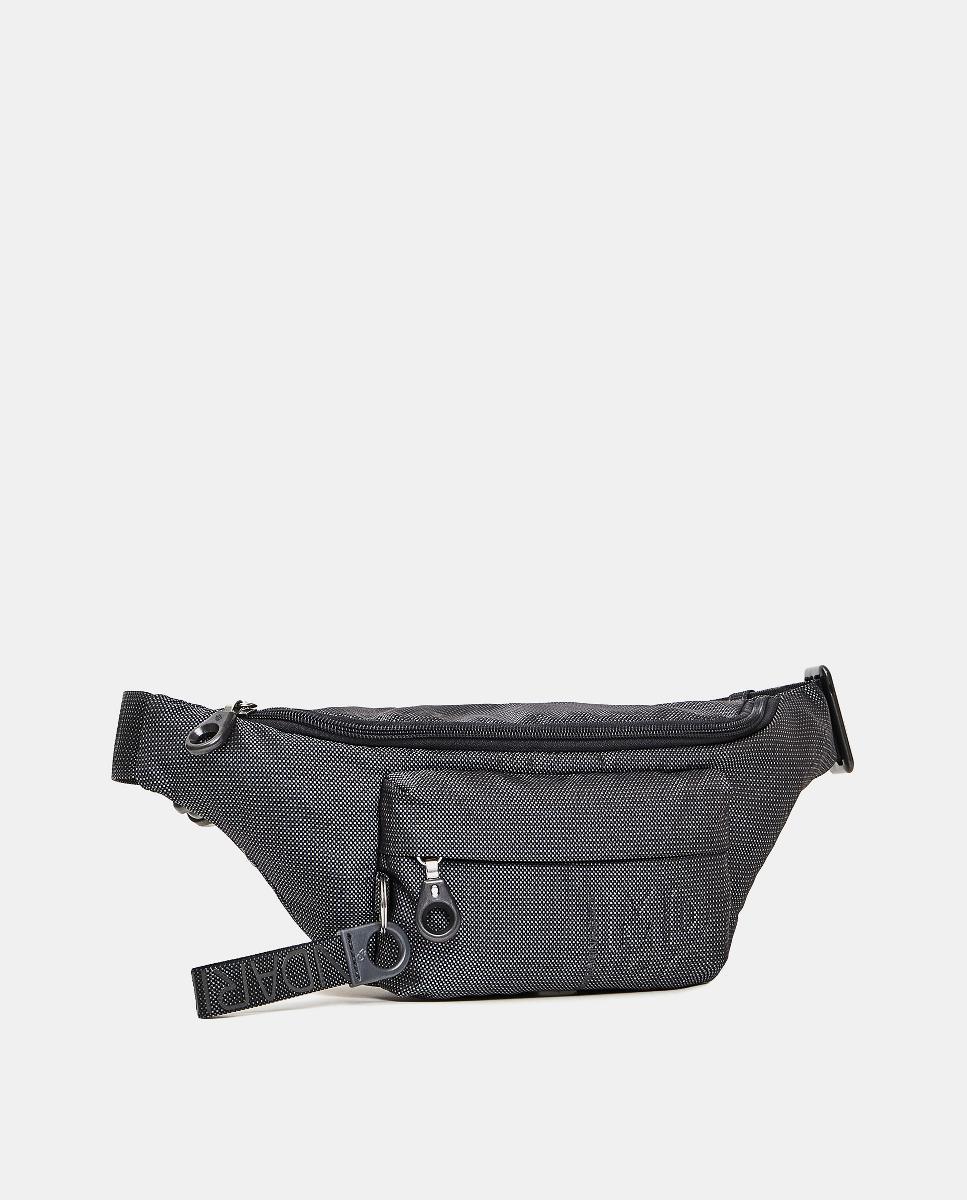 Riñonera en tejido con cremallera - Mandarina Duck - Gris oscuro Gris oscuro-3