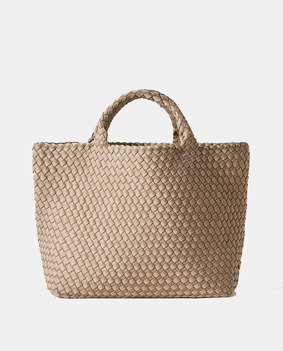 Imagem 0 de Mala Tipo Tote Média Entrançada