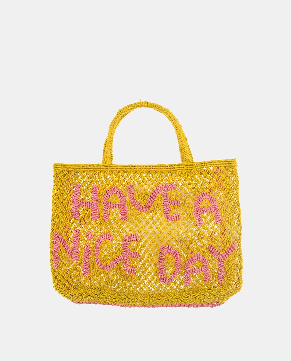 Mala Modelo Word Bag S - Amarelo Amarelo-1
