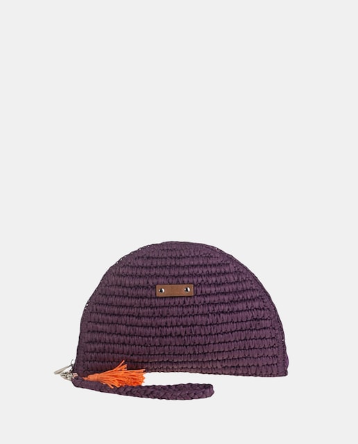 Imagem 0 de Carteira de Fibra Natural com Fecho de Correr