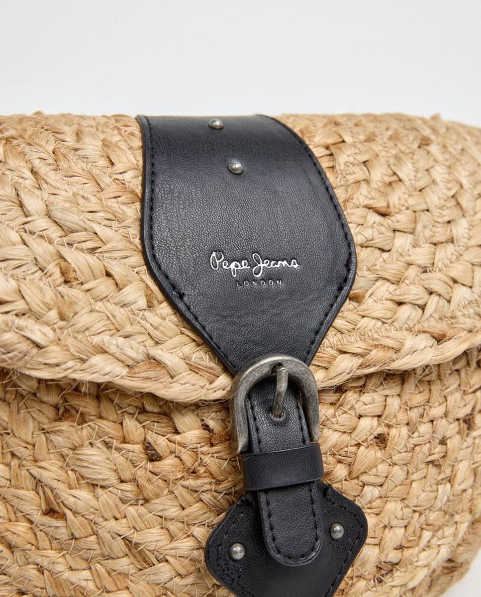 Mala Saddle Sweet Saddie Coast com Aba Magnética e Logótipos à Frente e Atrás Preto-4