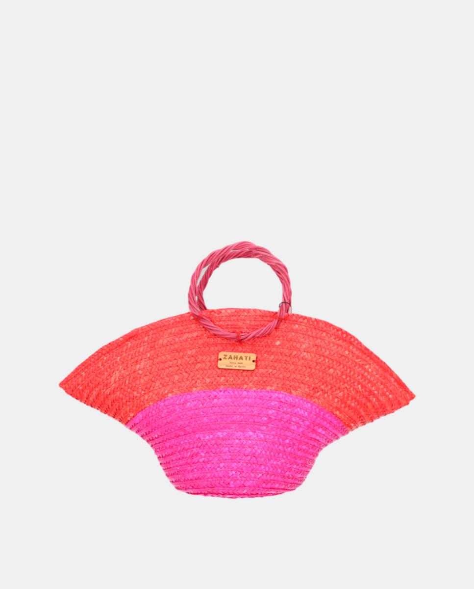 Mini Hat Bag Bicolor Vermelho-2