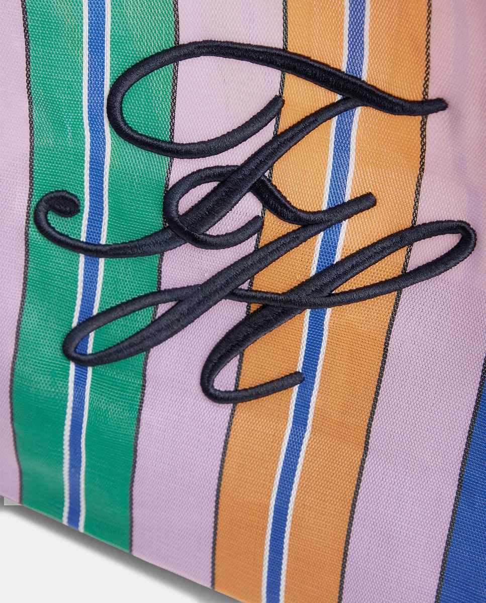 Saco de Praia com Logótipo TH Script Multicolor-3