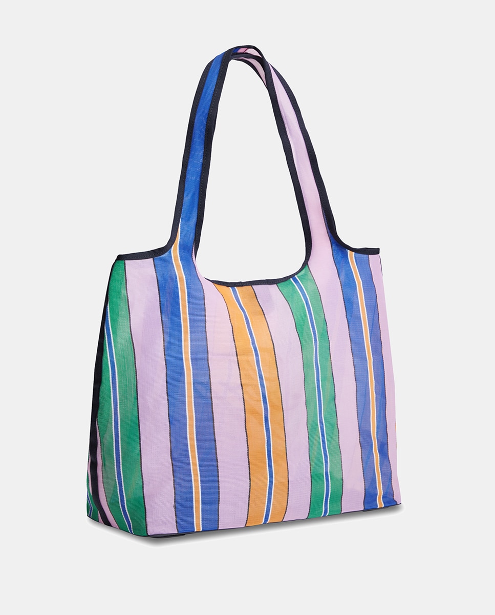 Saco de Praia com Logótipo TH Script Multicolor-4