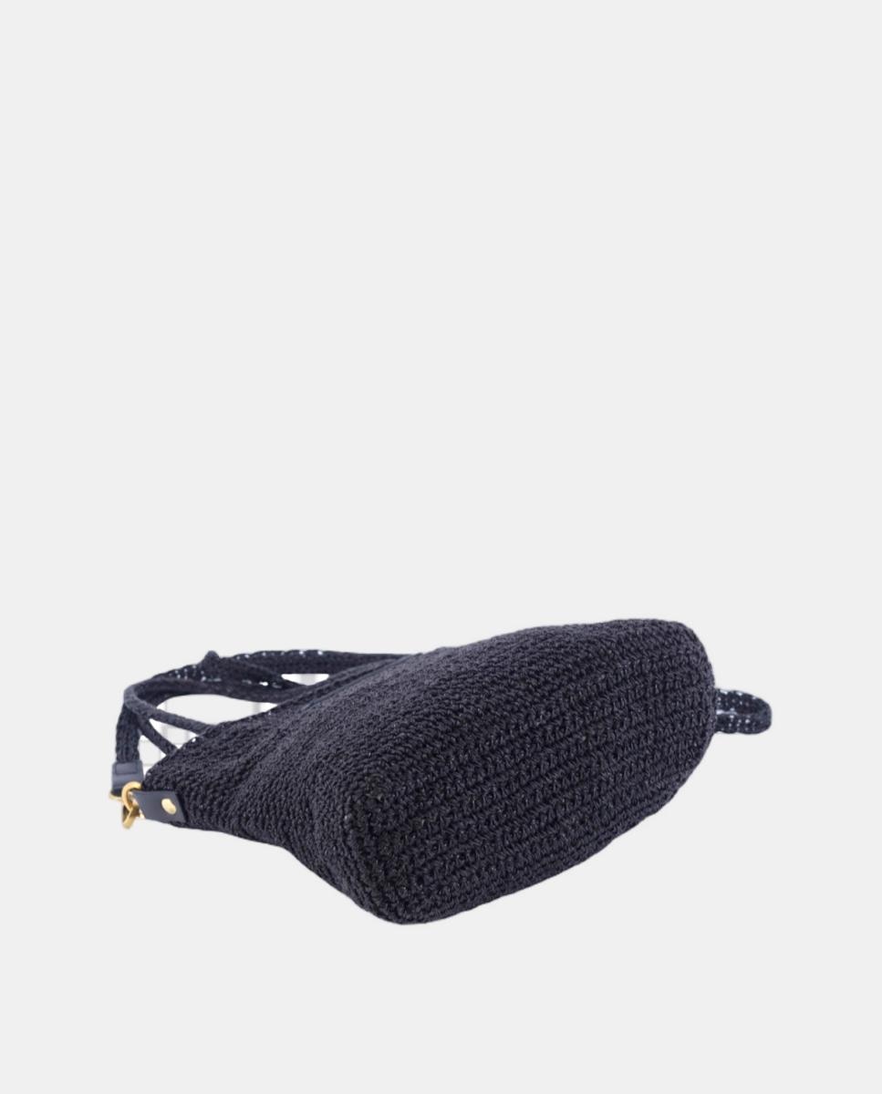 Mala Tipo Tote Pequena de Festa Preto-5