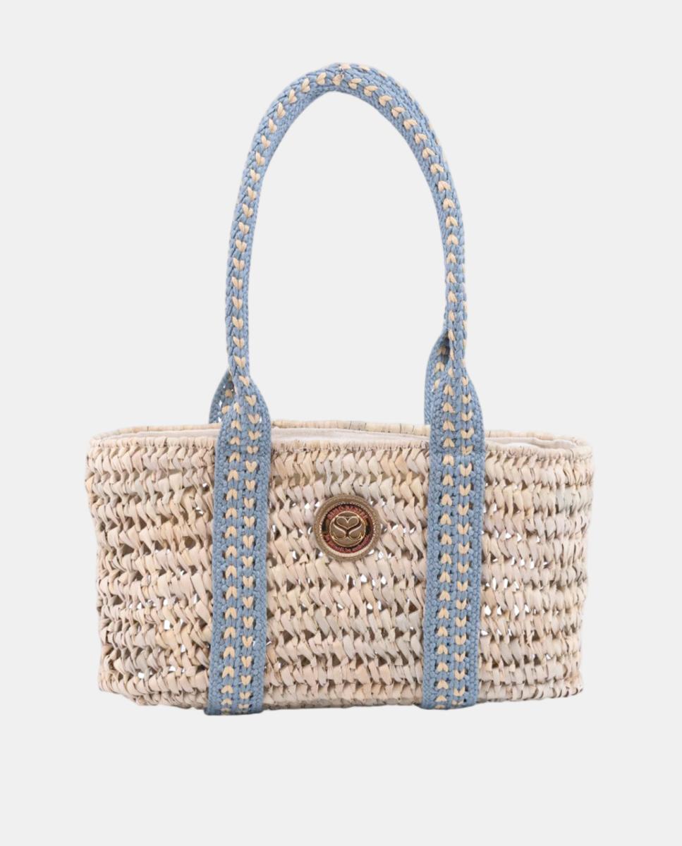 Imagem 0 de Mala Shopper de Palma Natural Atada