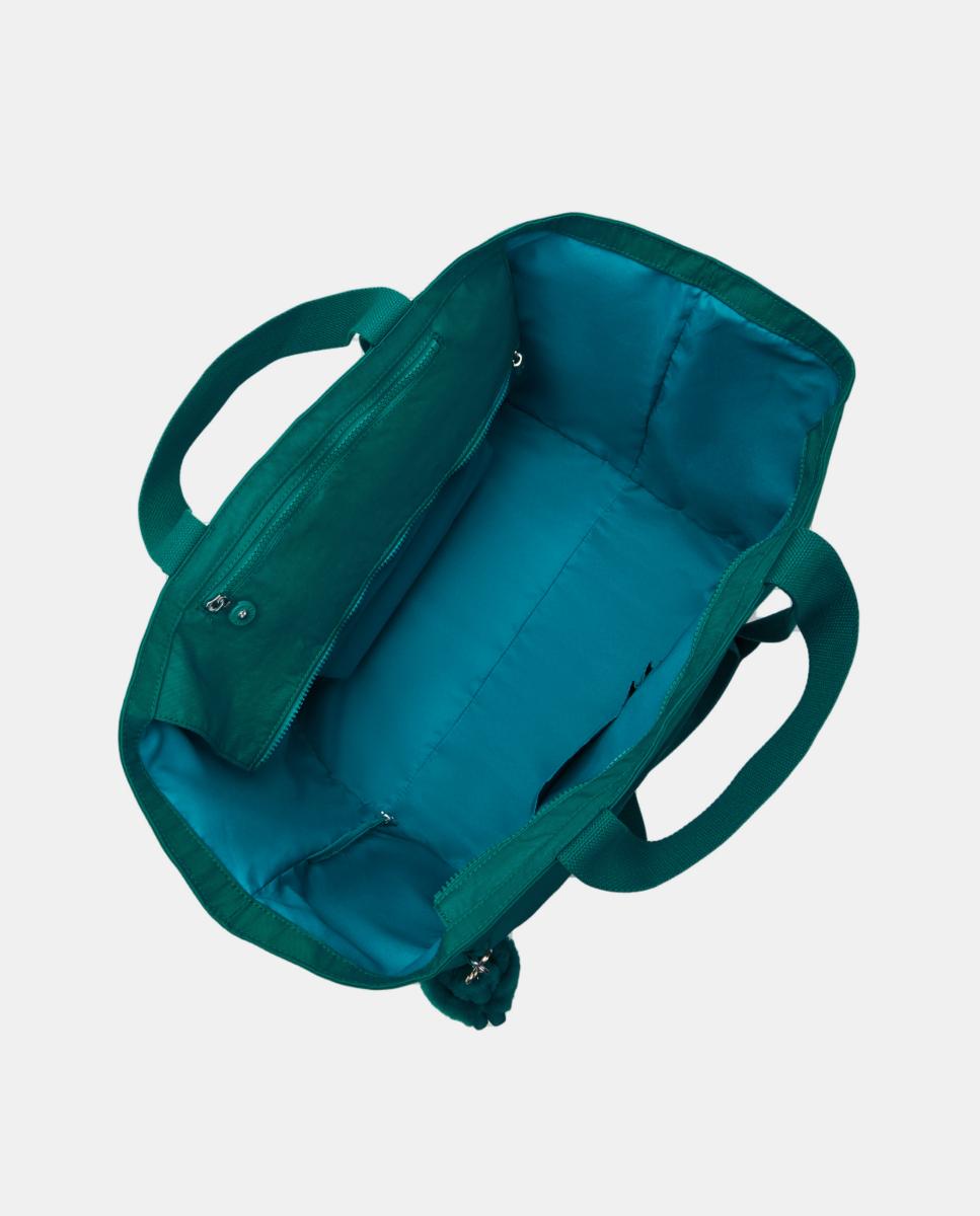 Mala Tipo Tote Grande com Porta-Moedas Interior, Modelo Naomi Verde-3