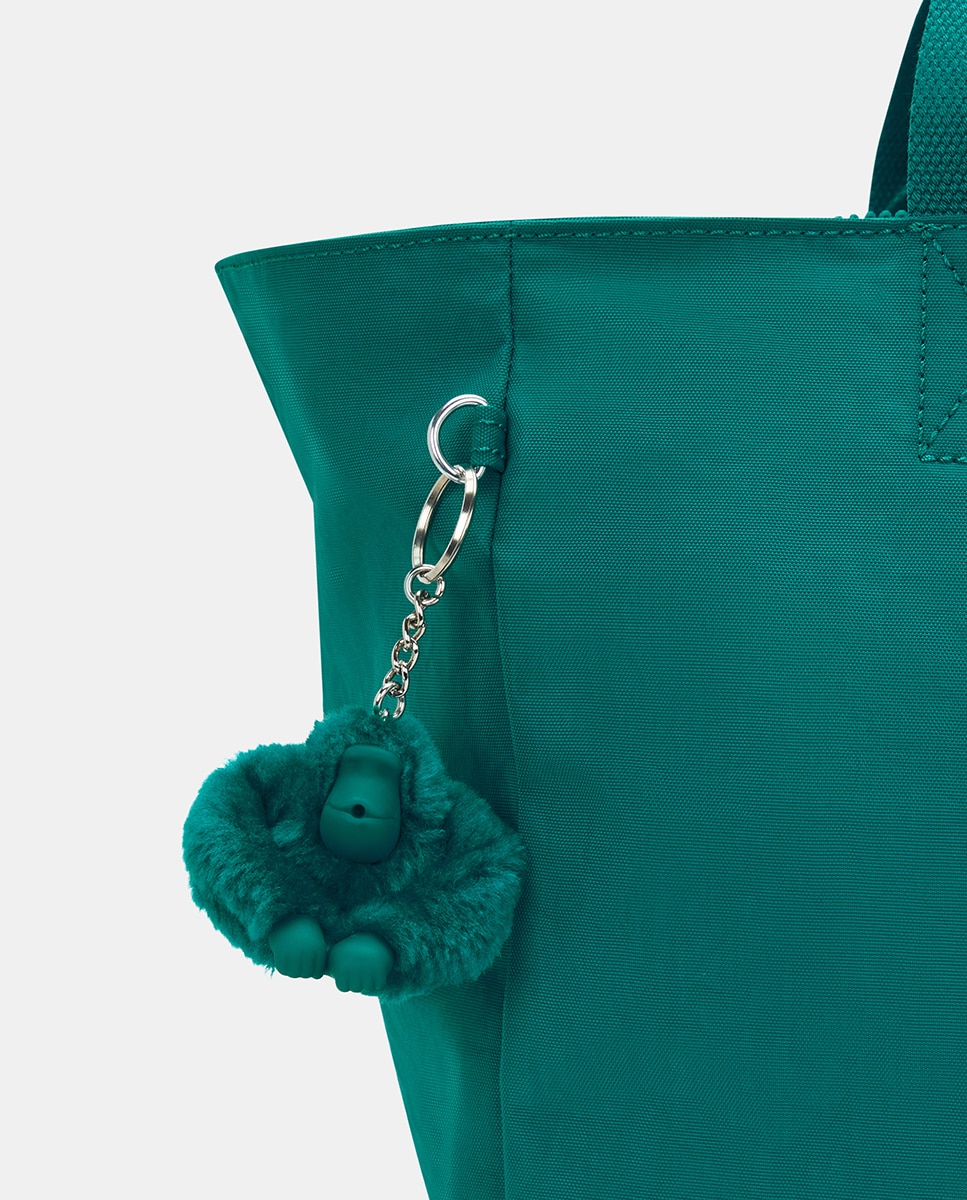 Mala Tipo Tote Grande com Porta-Moedas Interior, Modelo Naomi Verde-5