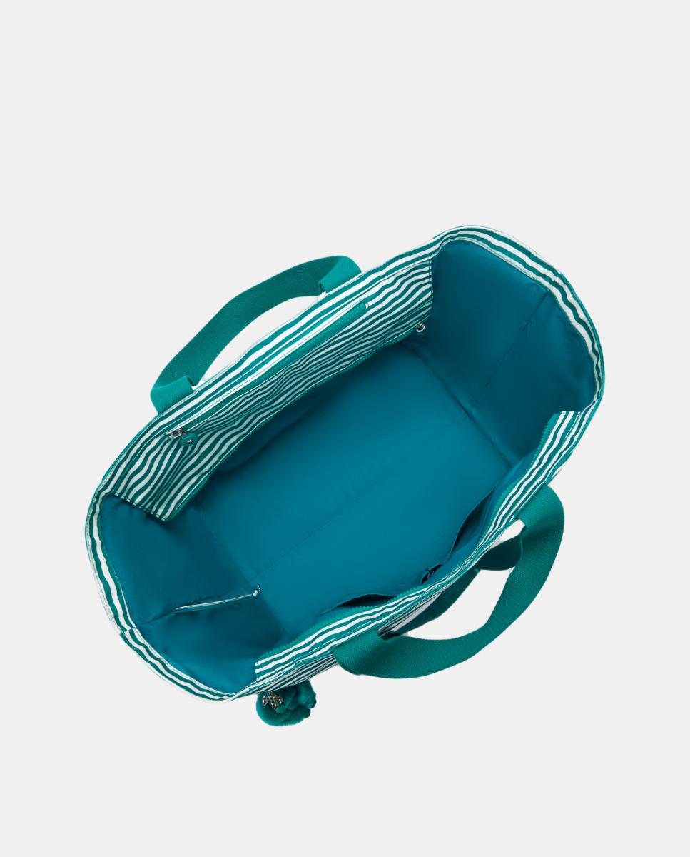Mala Tipo Tote Grande com Porta-Moedas Interior, Modelo Naomi Verde-3