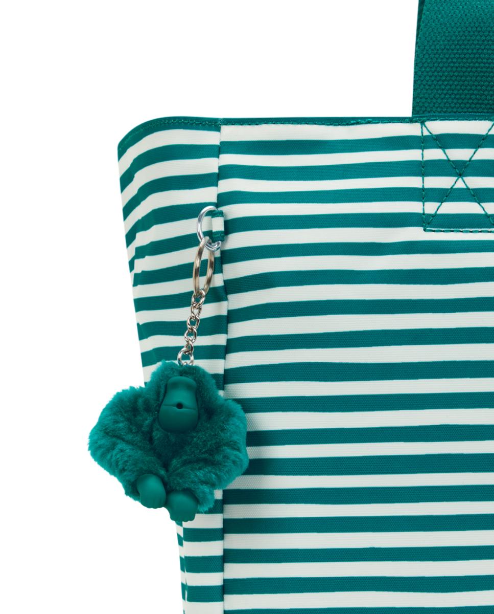 Mala Tipo Tote Grande com Porta-Moedas Interior, Modelo Naomi Verde-5