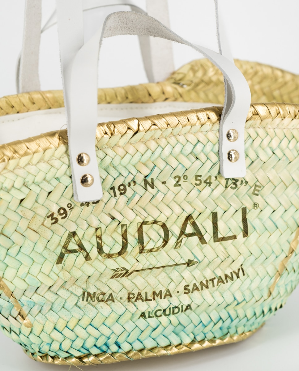 Cesta Aucanada Turquesa-3