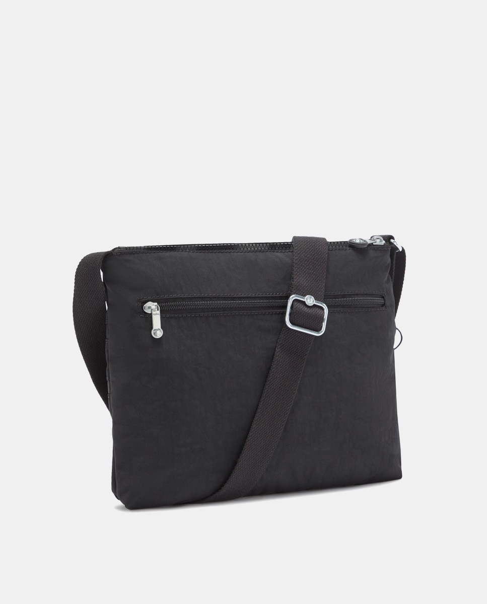 Bolso Mediano Bandolera - Kipling - Negro Negro-2