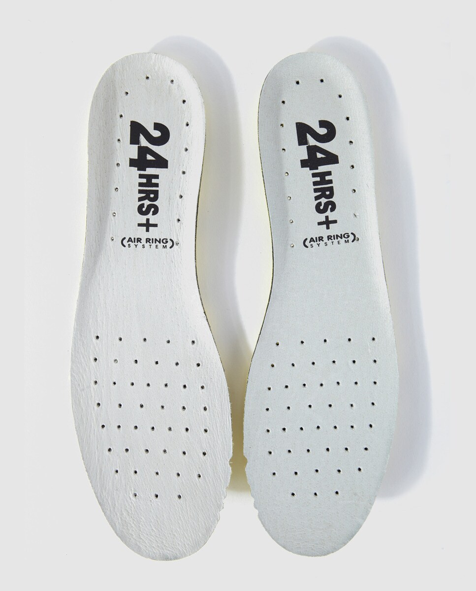 Palmilhas para sapatos de senhora 24HRS Branco-2