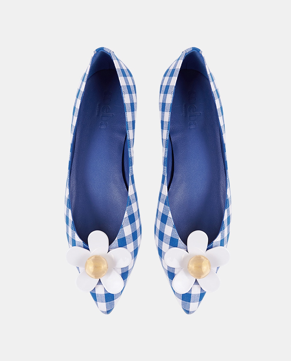 Sabrinas Daisy com Flor Azul-cobalto-2