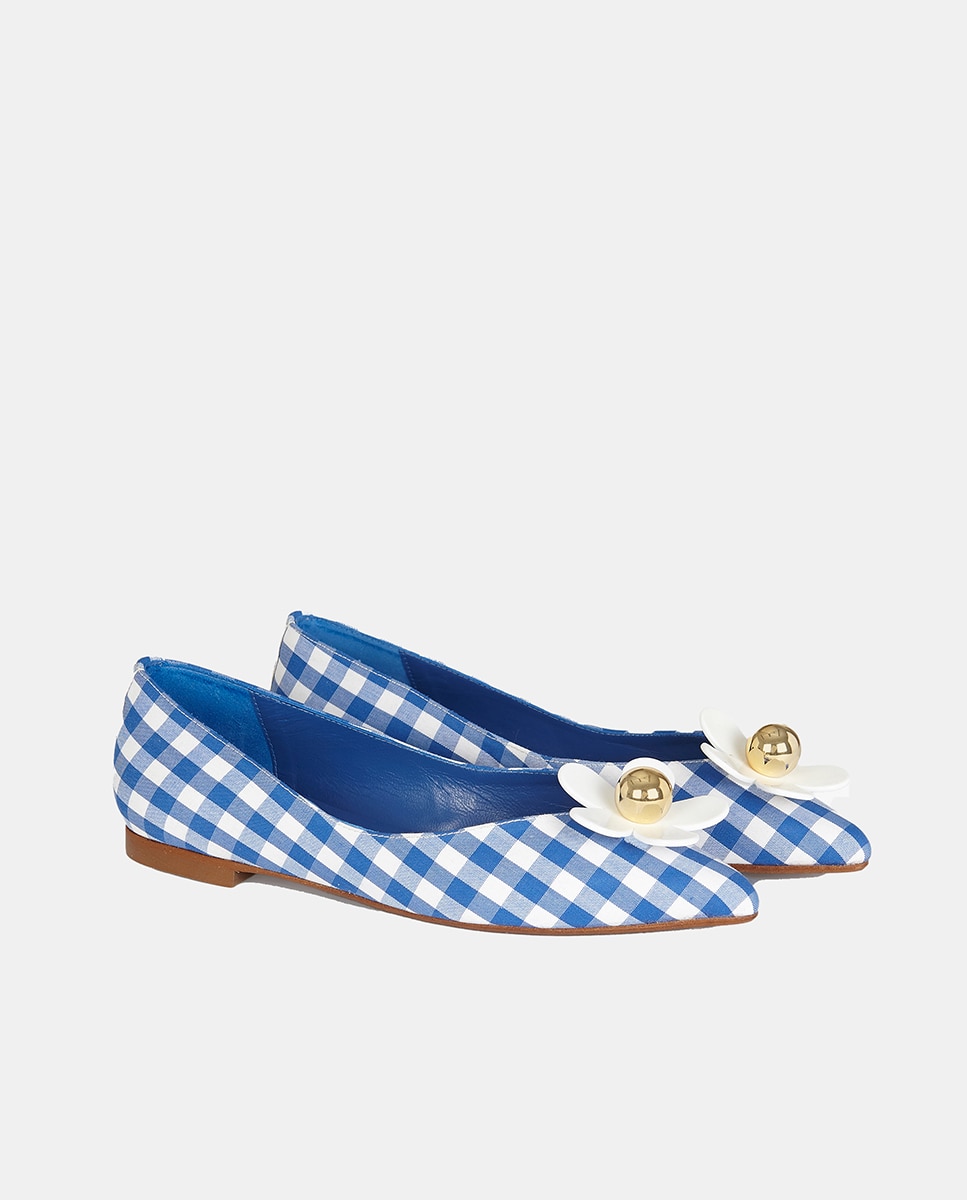 Sabrinas Daisy com Flor Azul-cobalto-4