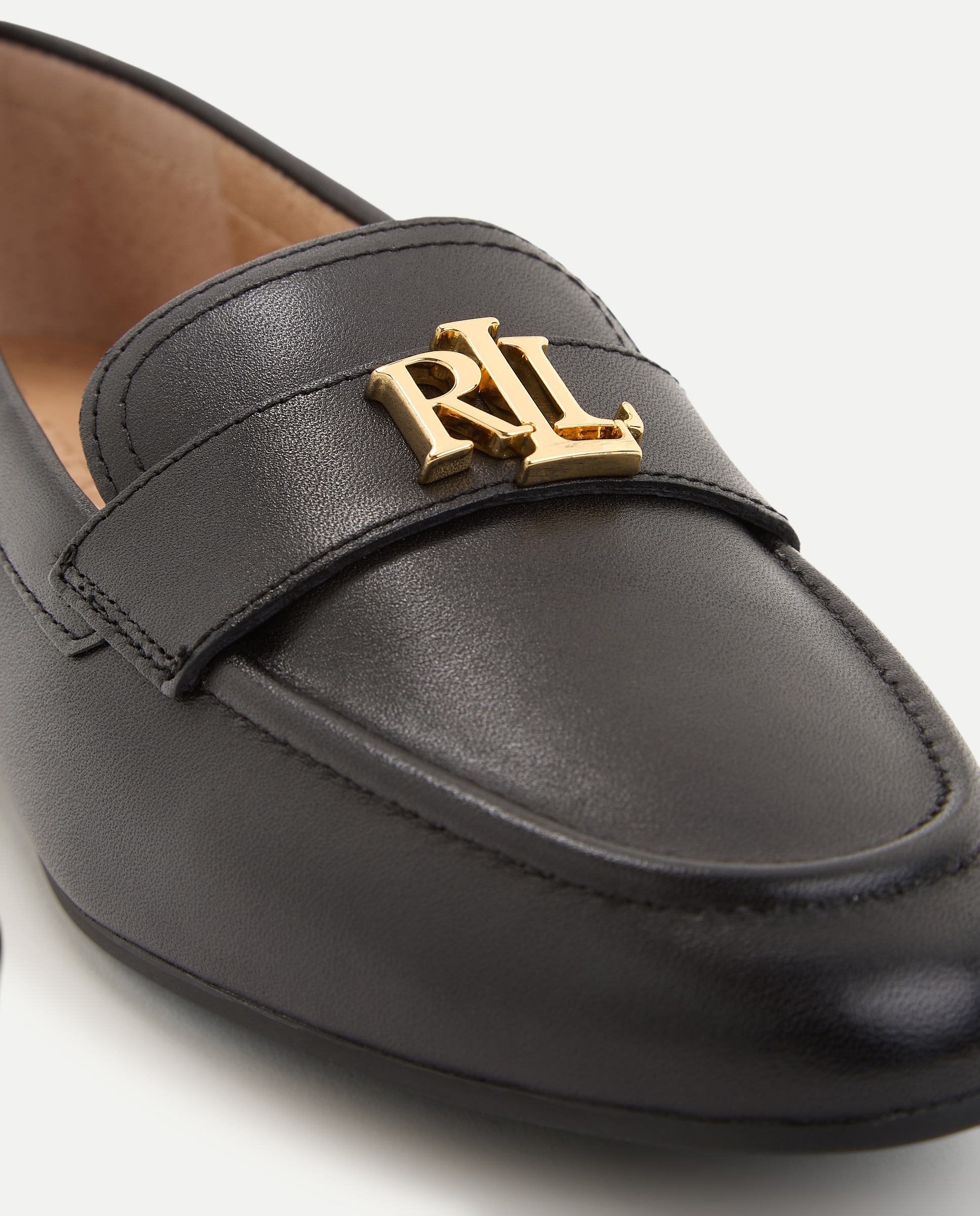 Mocasines Averi III de mujer en piel - Lauren Ralph Lauren - Negro Negro-5