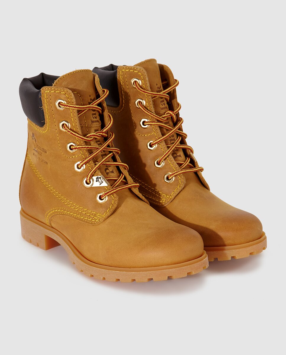 Botas de senhora Panama Jack Castanho-claro-2