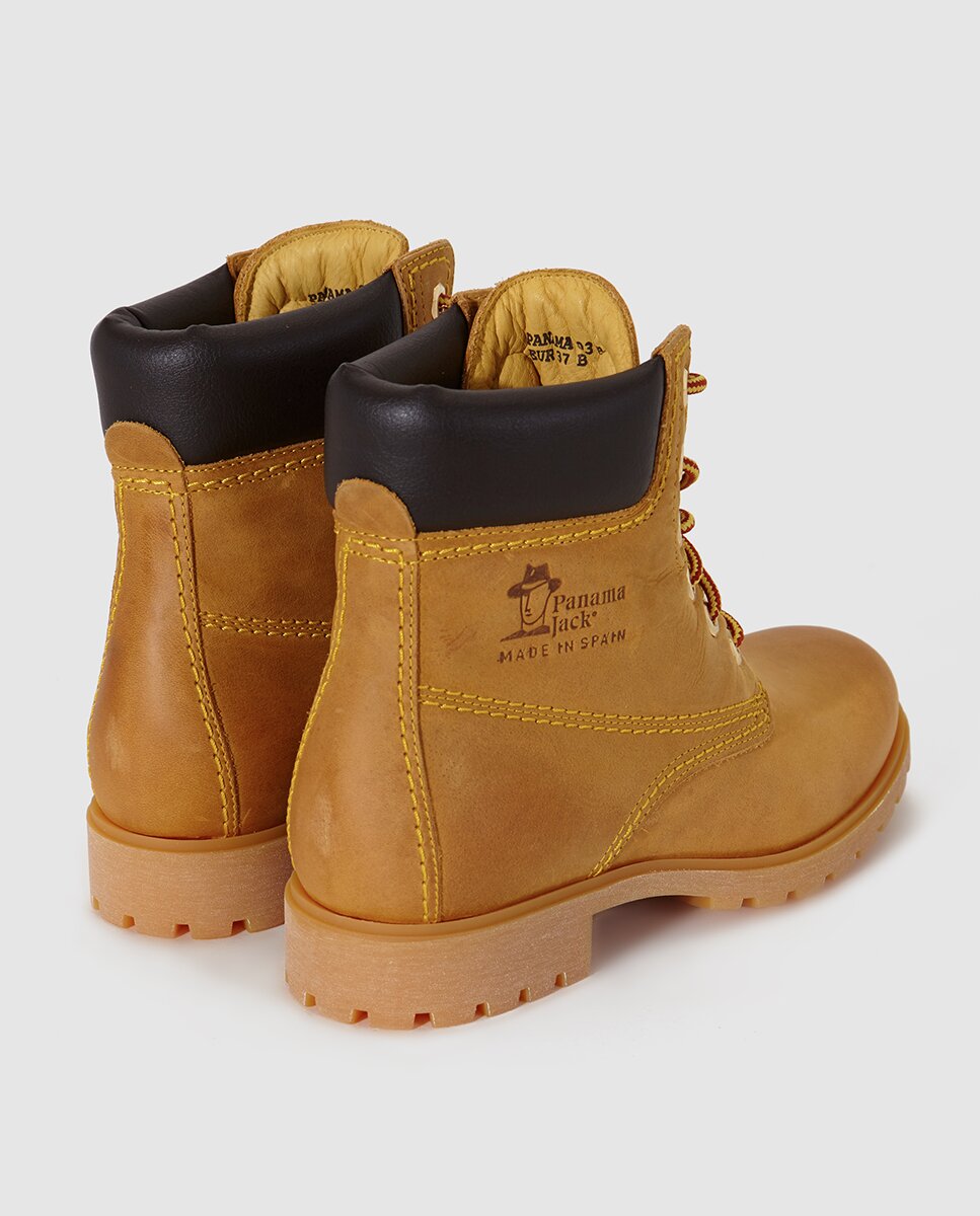 Botas de senhora Panama Jack Castanho-claro-3