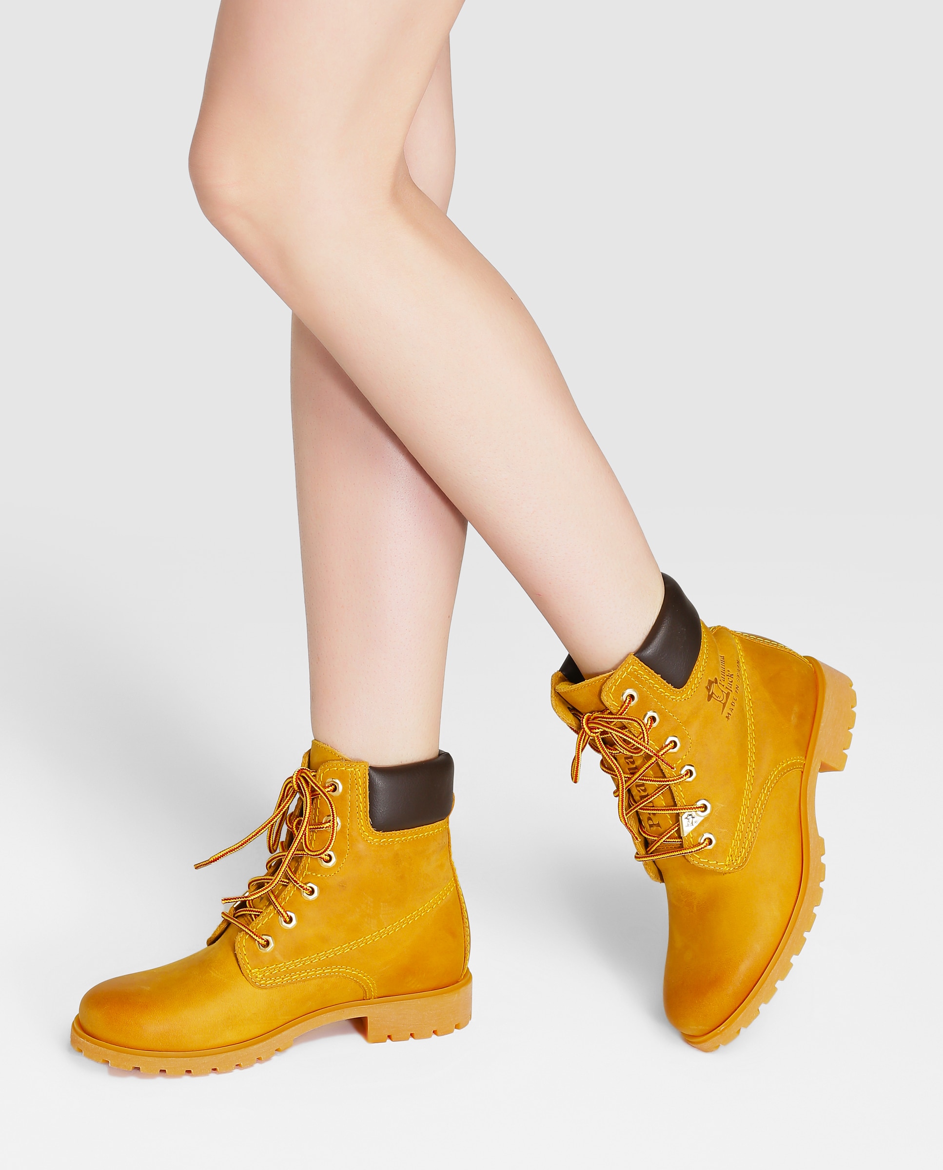Botas de senhora Panama Jack Castanho-claro-6
