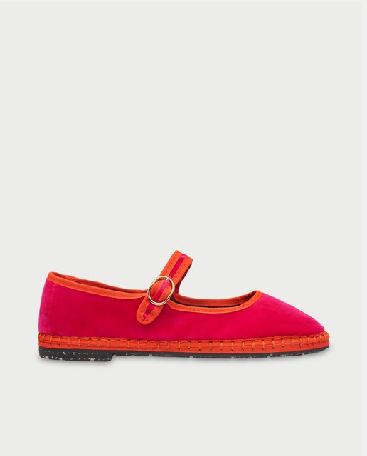 Imagem 0 de Sapatos de Presilha em Veludo