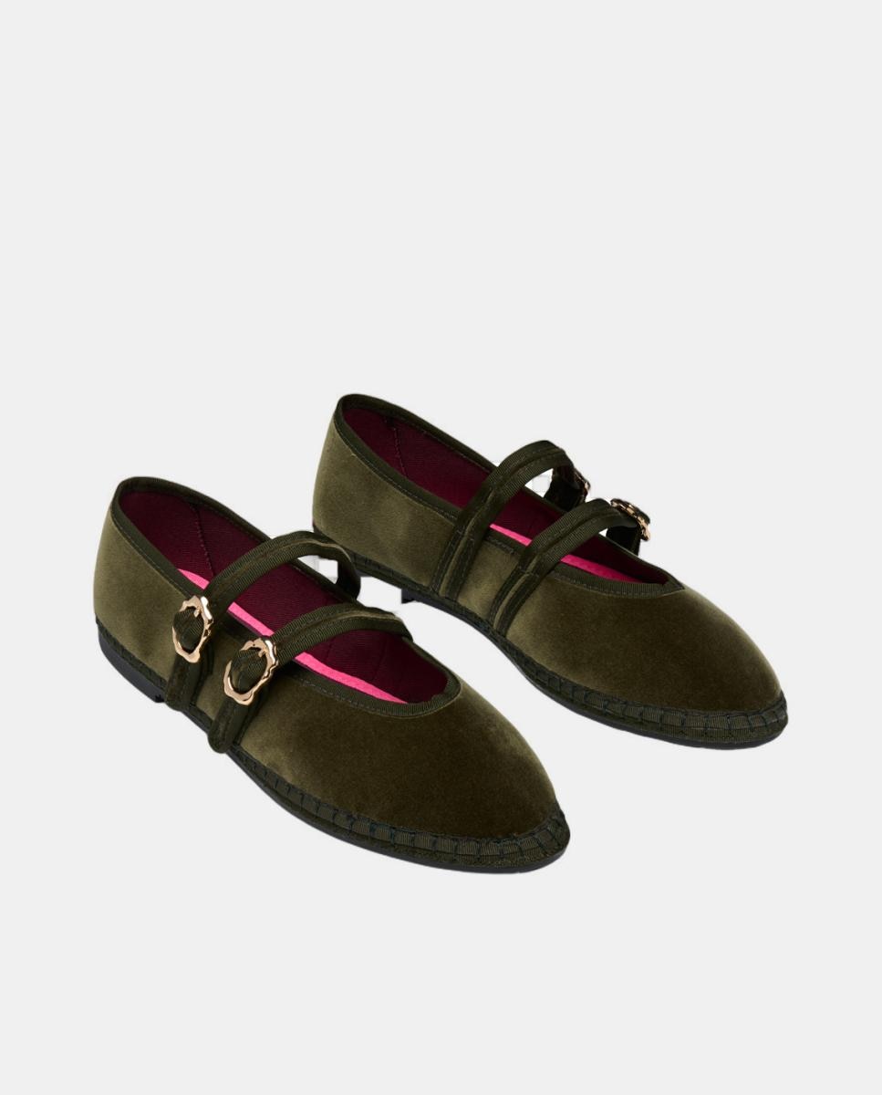 Sabrinas de Veludo Verde Bosque-2