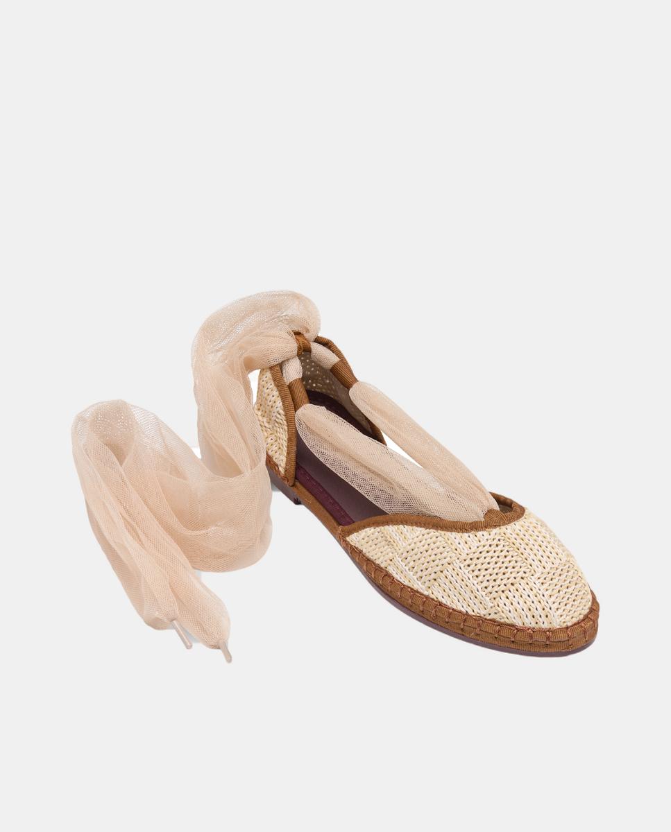 Sapatos de Presilha Modelo Isabella Castanho-claro-2