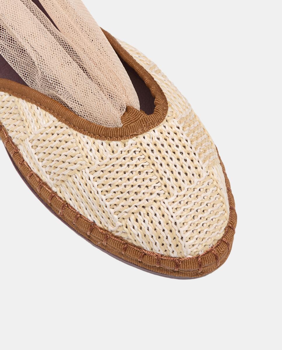 Sapatos de Presilha Modelo Isabella Castanho-claro-3