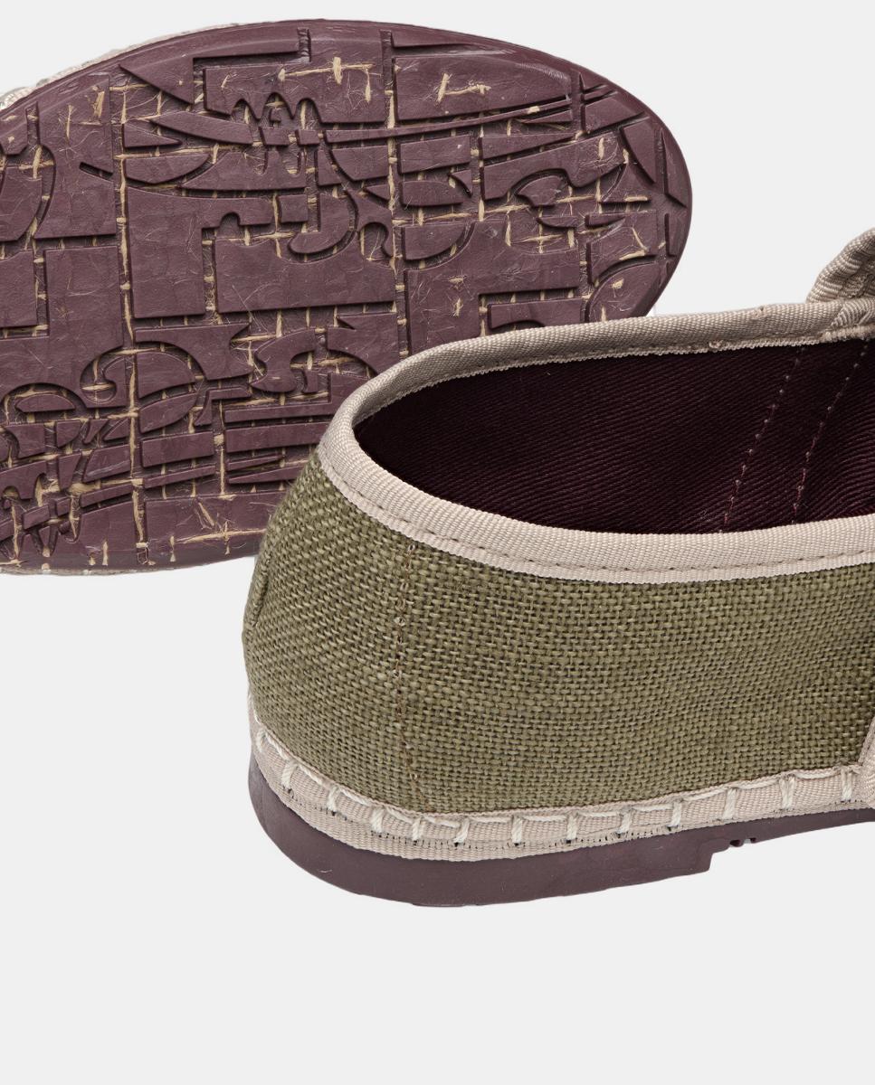 Sapatos de Presilha Modelo Claire Verde Azeitona-3