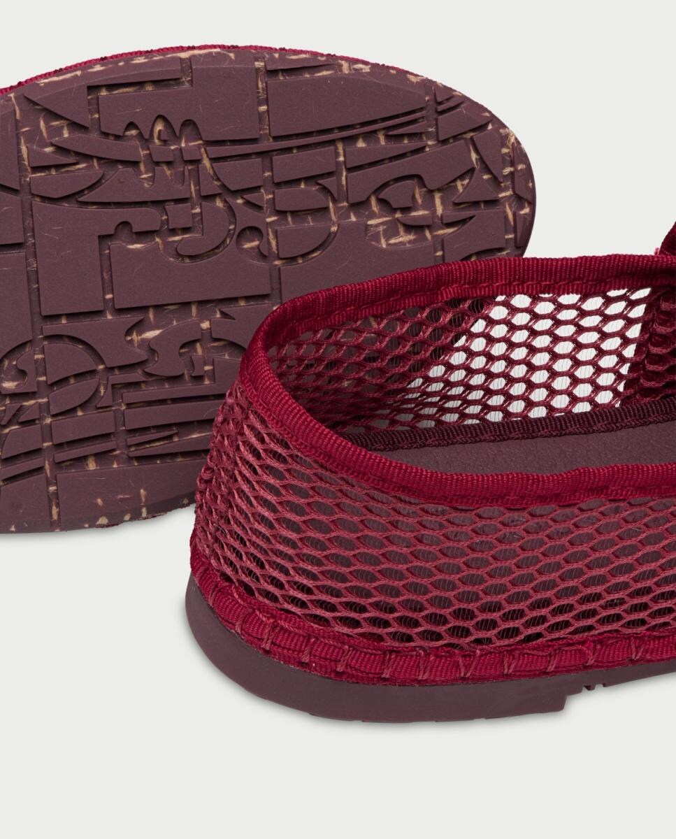 Sapatos de Presilha Modelo Claire Vermelho/Grená-3