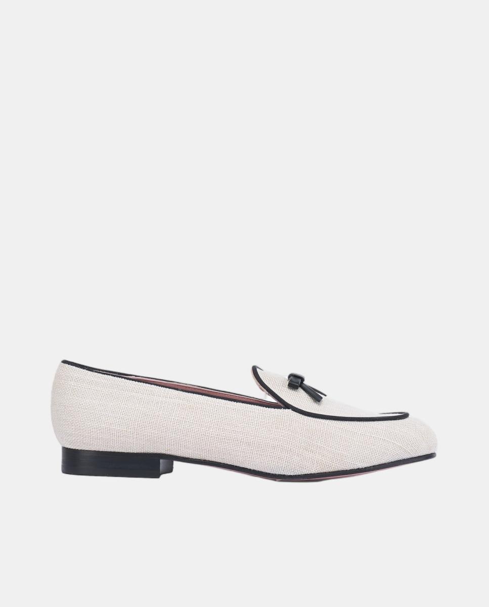 Imagem 0 de Mocasins linho bege