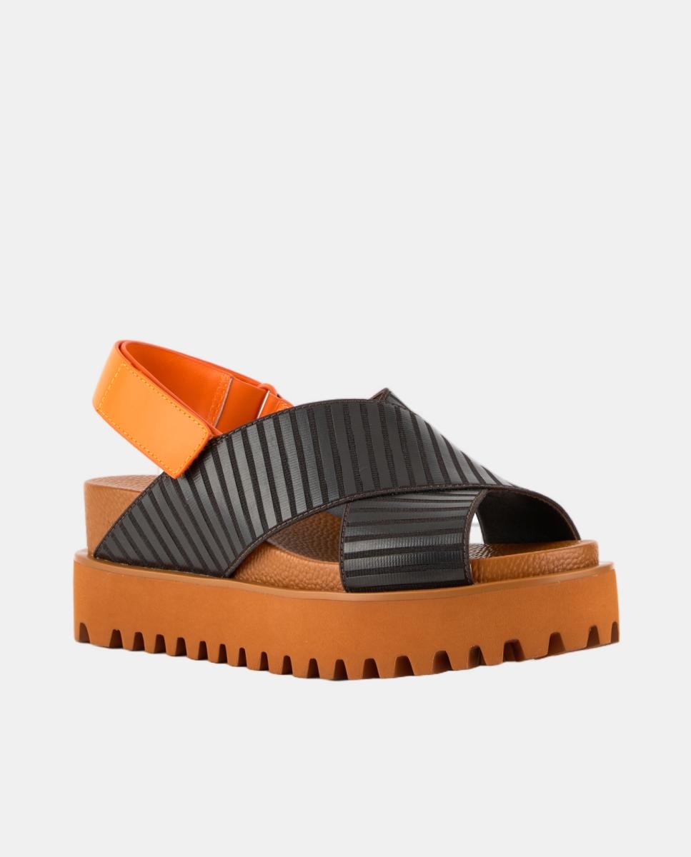 Sandálias Rico Sandal com Plataforma Multicolor-3