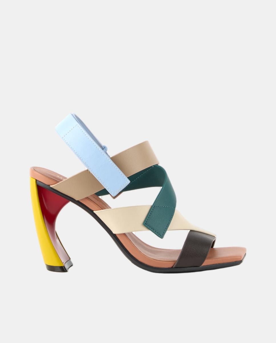 Imagem 0 de Sapatos de Salto Zuma em Pele