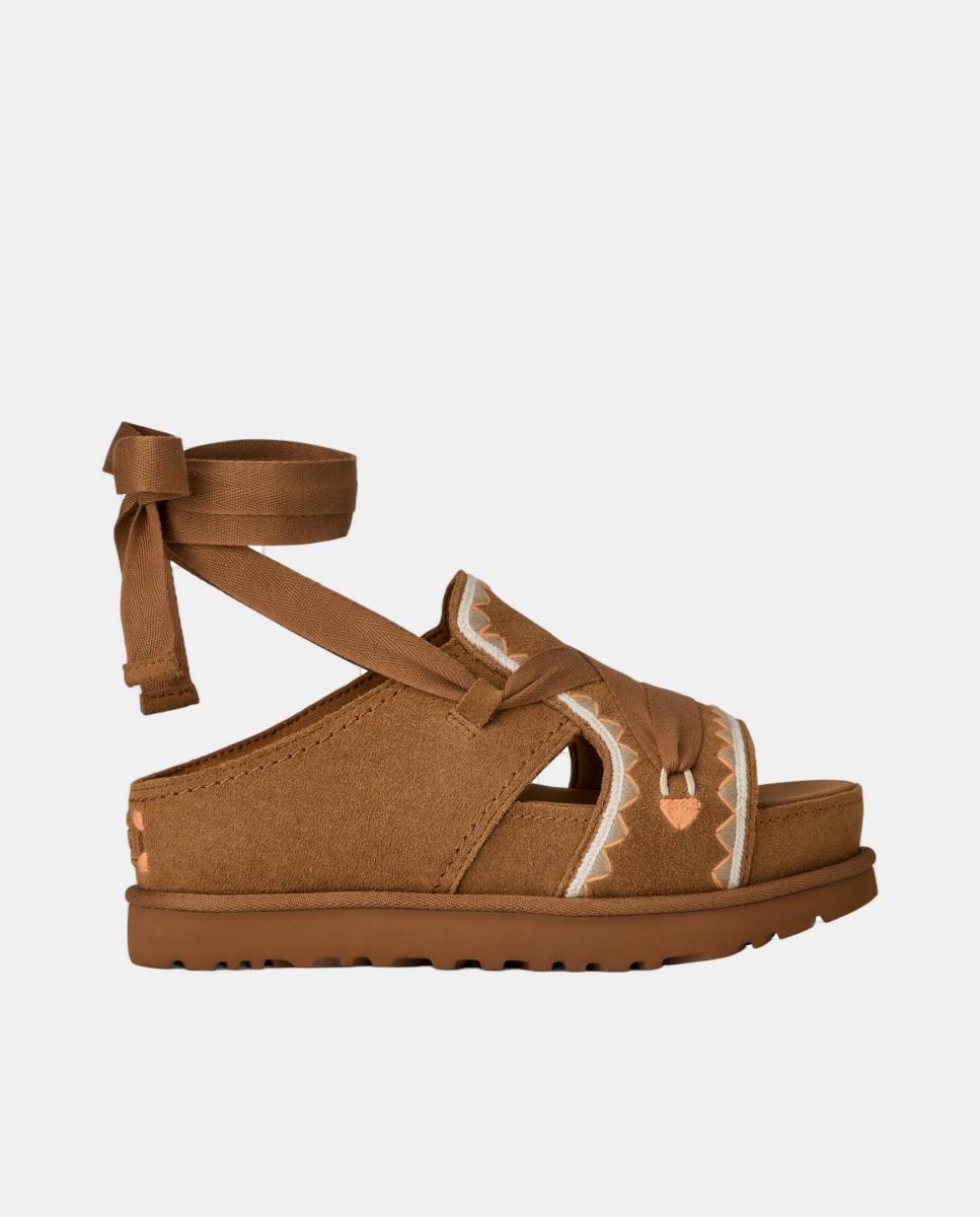 UGG - Sandalia tacón plataforma goldenstar hi artistitch.