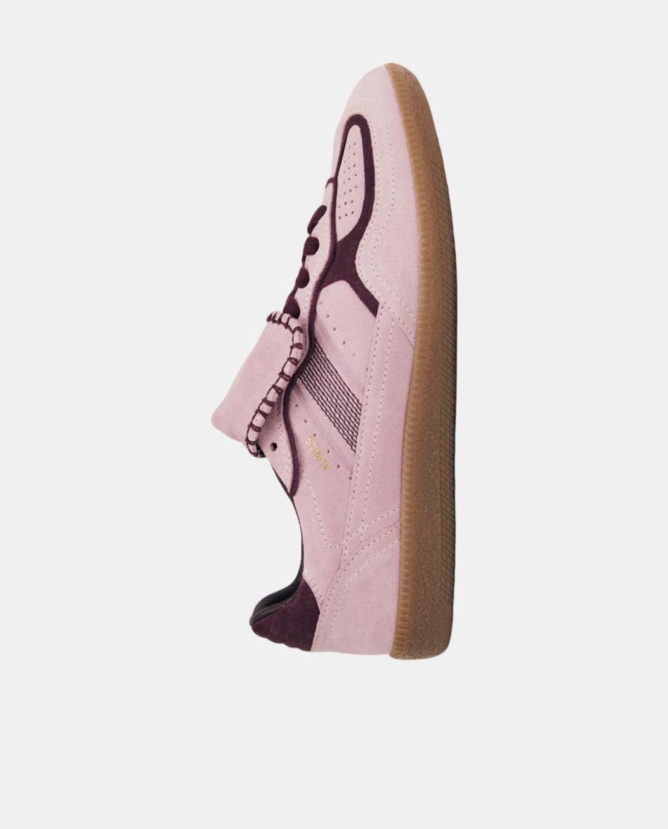 Sapatilhas com Atacadores Rosa-pálido-7