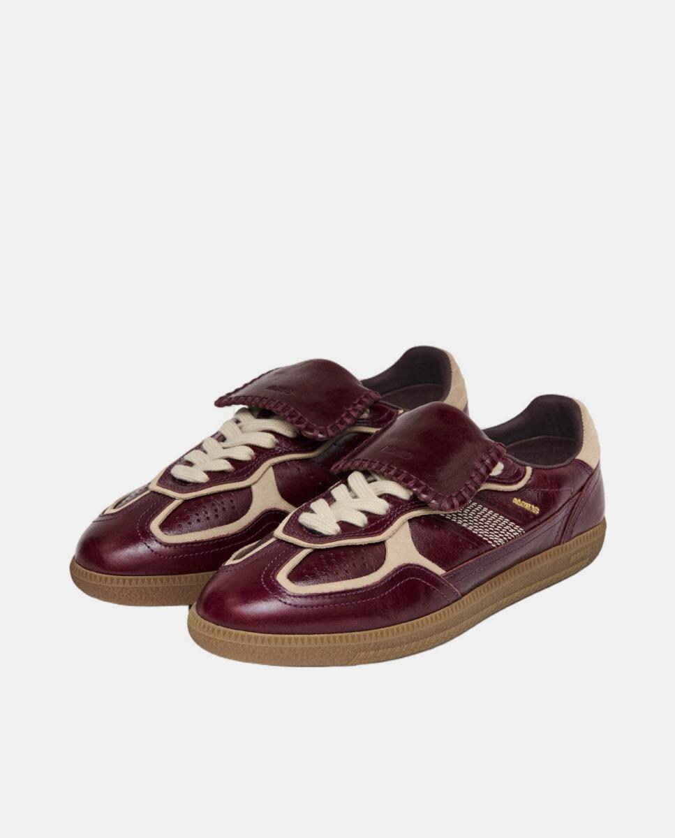 Sapatilhas com Atacadores Beringela-2