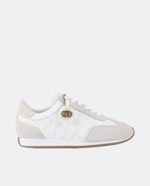 Imagem 0 de Sapatilhas em Pele e Camurça com Etiqueta